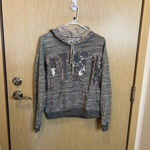 VS pink bling hoodie